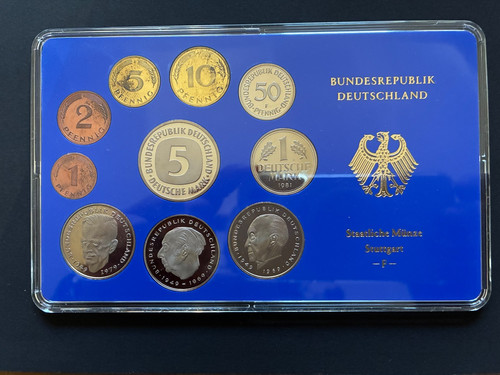 Münzen kursmünzensatz - pp,