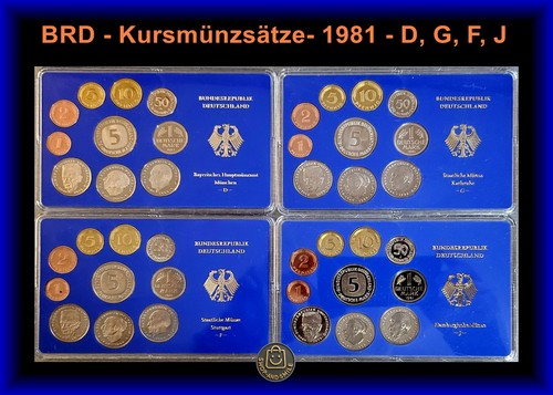 C013 brd kursmünz sätze - brd, kursmünz-sätze