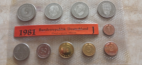 Kursmünzen 1981