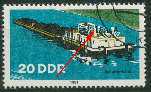 Ddr 1981 binnenschiffe - binnenschiffe, mit