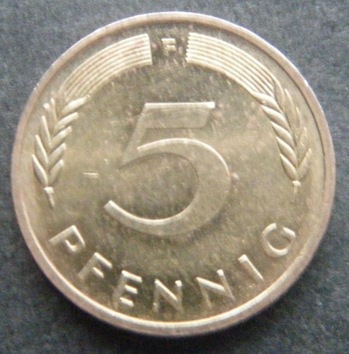 Brd pfennig 1981 - 5, f,