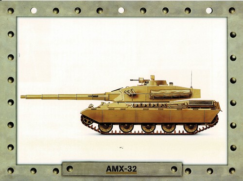 Amx infokarte - amx-32, (1981)