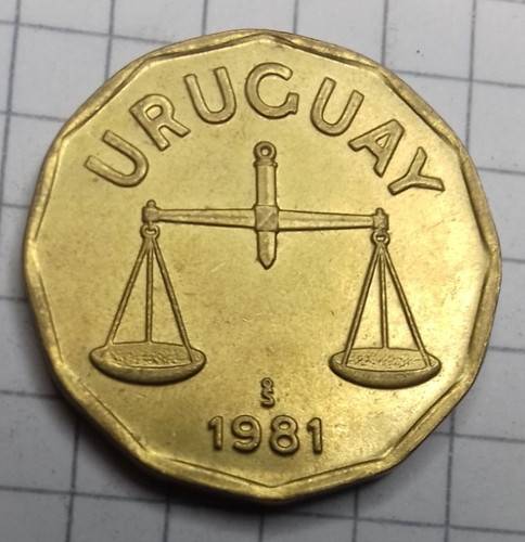 Uruguay centesimos 1981 - 50,